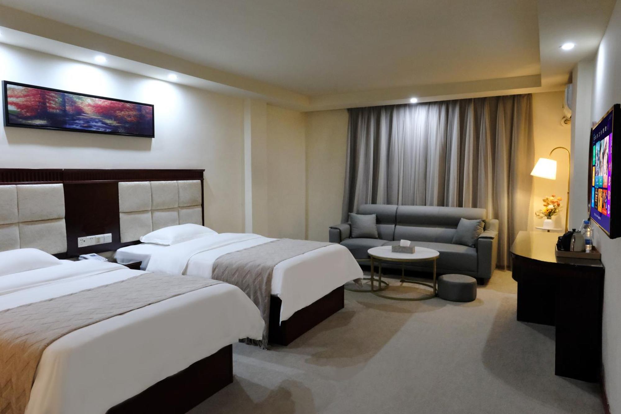 Huahang Hotel - Guangzhou Baiyun International Airport - Free Airport Shuttle Bus Dış mekan fotoğraf